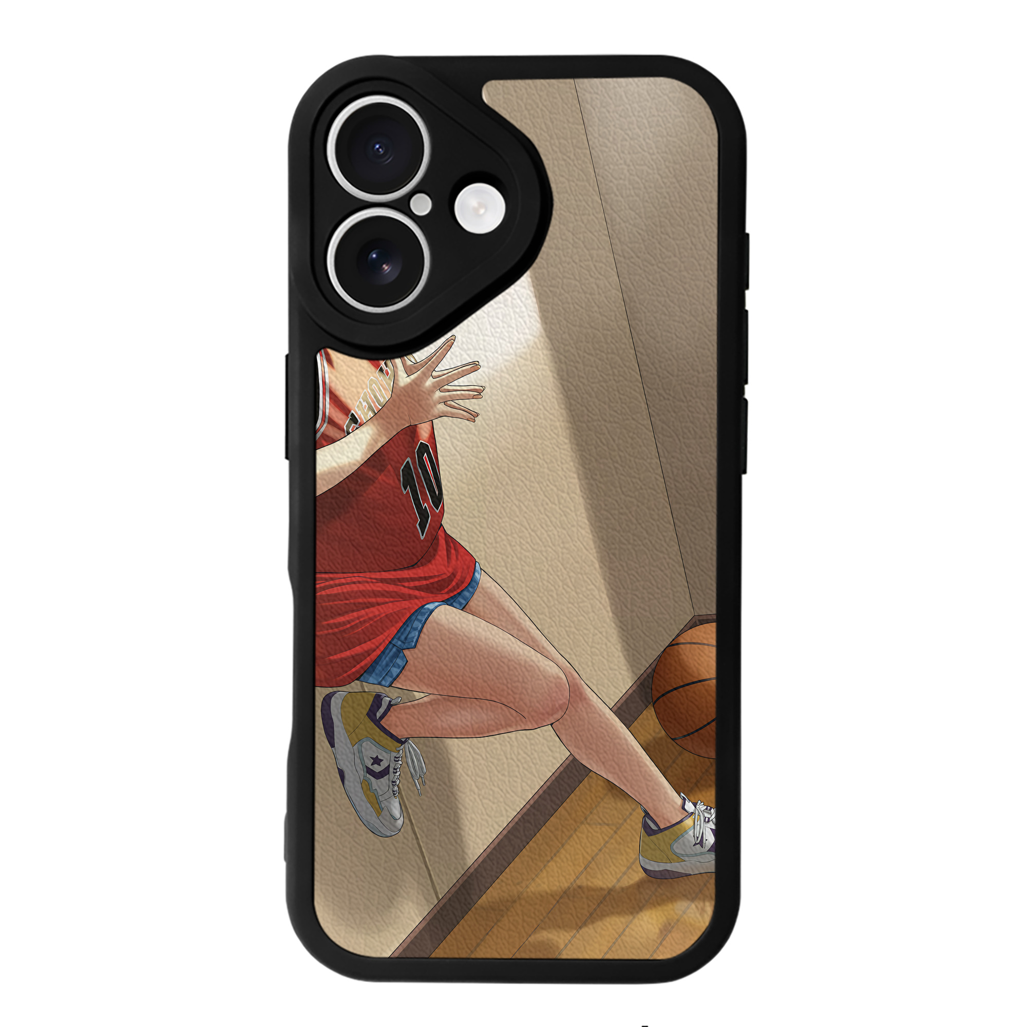 （画像用） SLAM DUNK／スラムダンク 【iPhone 16シリーズ対応】シリコンスマホケース（レザー調） 材質：シリコン